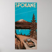 Spokane Adverteren Poster #2Spokane, WA (Voorkant)
