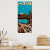 Spokane Adverteren Poster #2Spokane, WA (Keuken)