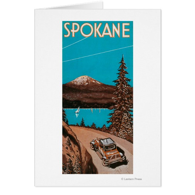 Spokane Adverteren Poster #2Spokane, WA (Voorkant)