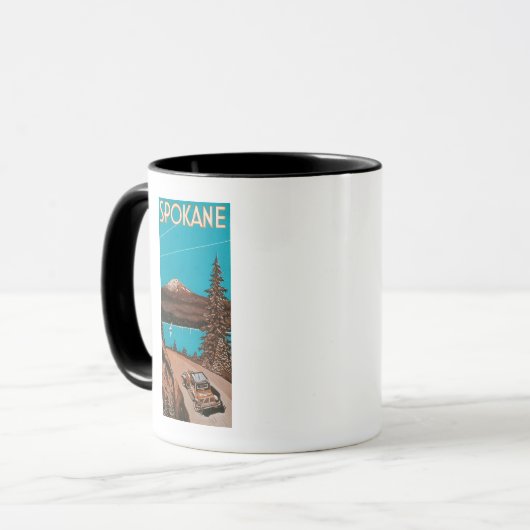 Spokane Adverteren Poster #2Spokane, WA Mok (Voorkant links)