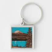 Spokane Adverteren Poster #2Spokane, WA Sleutelhanger (Voorkant)