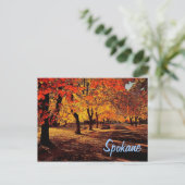 Spokane Autumn Briefkaart (Staand voorkant)