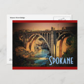 Spokane Briefkaart (Voorkant / Achterkant)