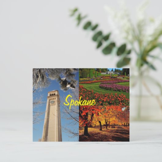 Spokane Briefkaart (Staand voorkant)