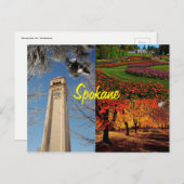 Spokane Briefkaart (Voorkant / Achterkant)