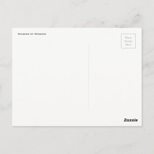 Spokane Briefkaart (Achterkant)