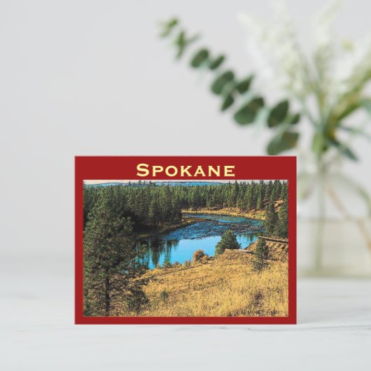 Spokane Briefkaart (Staand voorkant)