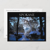 Spokane Briefkaart (Voorkant / Achterkant)