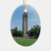 Spokane Clock Tower Riverfront Park Keramisch Ornament (Achterkant)