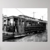 SPOKANE ELEKTRISCHE STREET CAR 1915 POSTER (Voorkant)