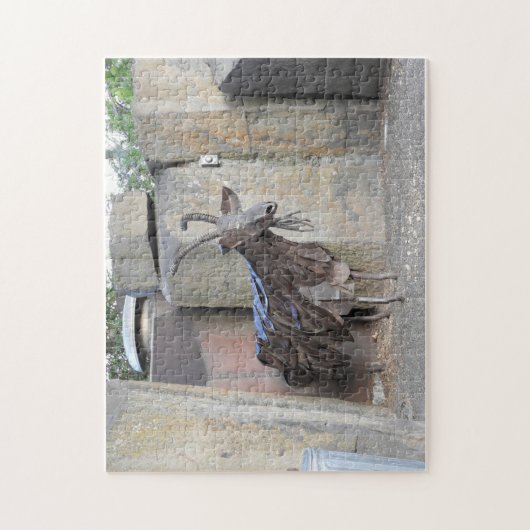 Spokane Garbage Eating Goat Puzzle Legpuzzel (Verticaal)