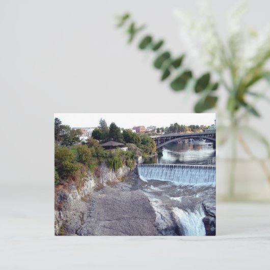 Spokane Herfsten Briefkaart (Staand voorkant)