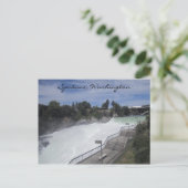 Spokane Herfsten Briefkaart (Staand voorkant)