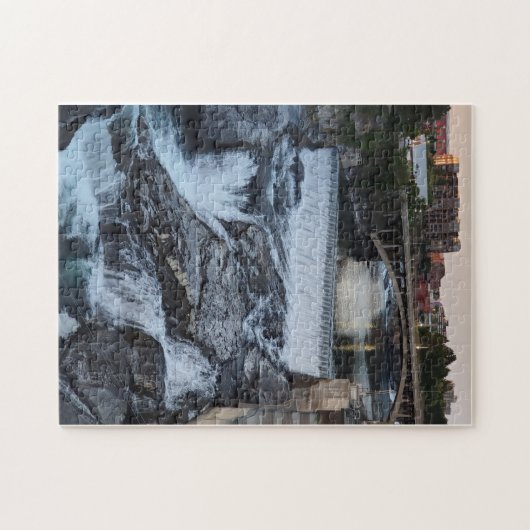 Spokane Herfsten Jigzaag Puzzle Legpuzzel (Horizontaal)