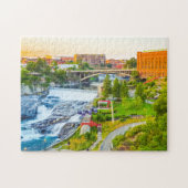 Spokane Herfsten Jigzaag Puzzle Legpuzzel (Horizontaal)