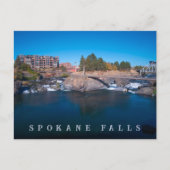Spokane Herfsten Spokane Washington Briefkaart (Voorkant)