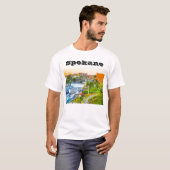 Spokane Herfsten Washington T-Shirt (Voorkant volledig)