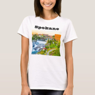 Spokane Herfsten Washington T-Shirt