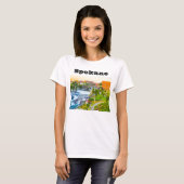 Spokane Herfsten Washington T-Shirt (Voorkant volledig)