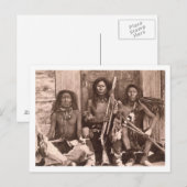 Spokane Indians, 1861 (foto) Briefkaart (Voorkant / Achterkant)