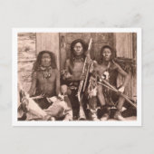 Spokane Indians, 1861 (foto) Briefkaart (Voorkant)