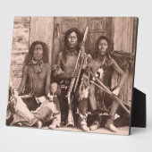 Spokane Indians, 1861 (foto) Fotoplaat (Zijkant)