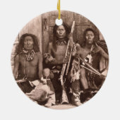 Spokane Indians, 1861 (foto) Keramisch Ornament (Achterkant)