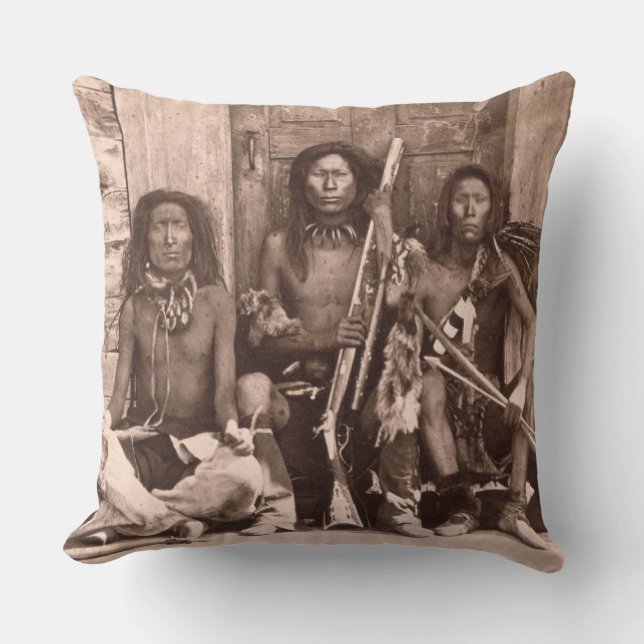 Spokane Indians, 1861 (foto) Kussen (Voorkant)