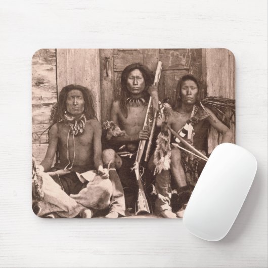 Spokane Indians, 1861 (foto) Muismat (Met muis)