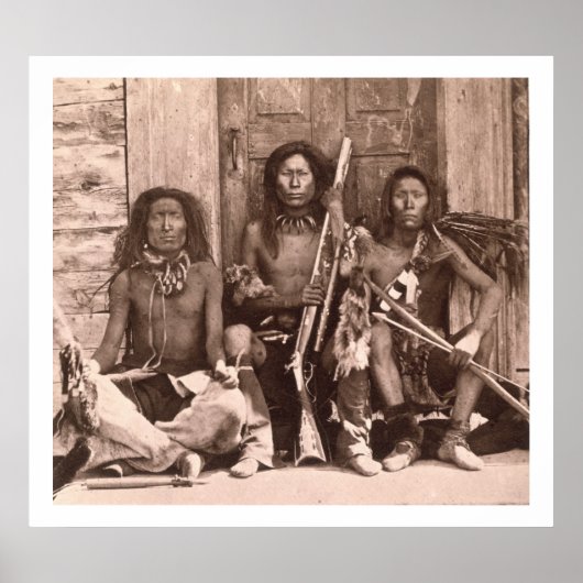 Spokane Indians, 1861 (foto) Poster (Voorkant)