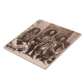 Spokane Indians, 1861 (foto) Tegeltje (Zijkant)