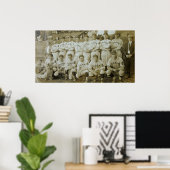 Spokane Indians honkbalteam Poster (Thuiskantoor)