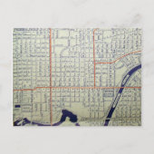 Spokane, kaart WA (Voorkant)