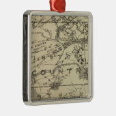 Spokane Land Metalen Ornament (Rechts)