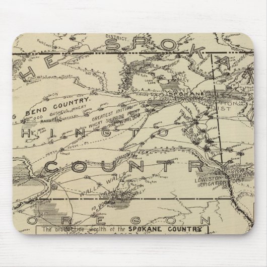 Spokane Land Muismat (Voorkant)