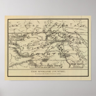 Spokane Land Poster