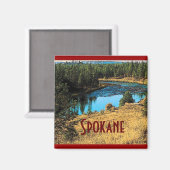 Spokane Magnet (Voorkant / Achterkant)