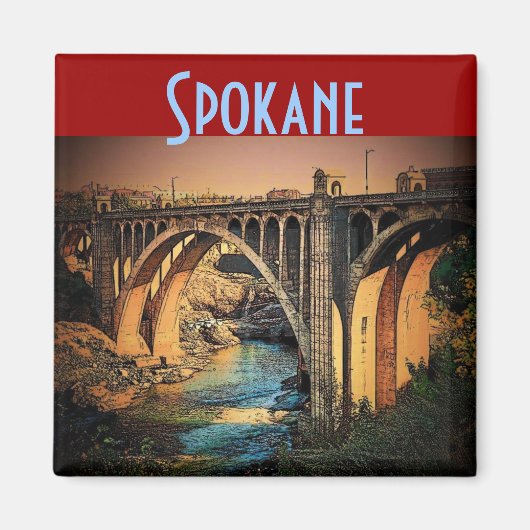 Spokane Magnet (Voorkant)