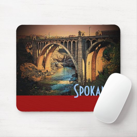 Spokane Mousepad Muismat (Met muis)