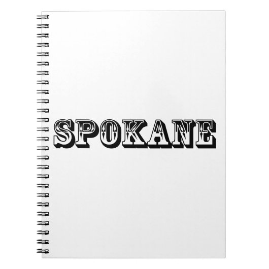 Spokane Notitieboek (Voorkant)