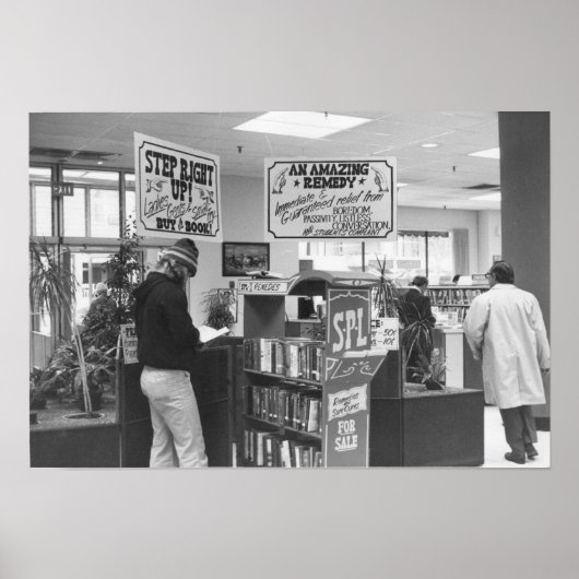 Spokane Openbare Bibliotheek Poster (Voorkant)