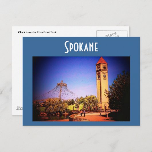 Spokane (Park) Briefkaart (Voorkant / Achterkant)