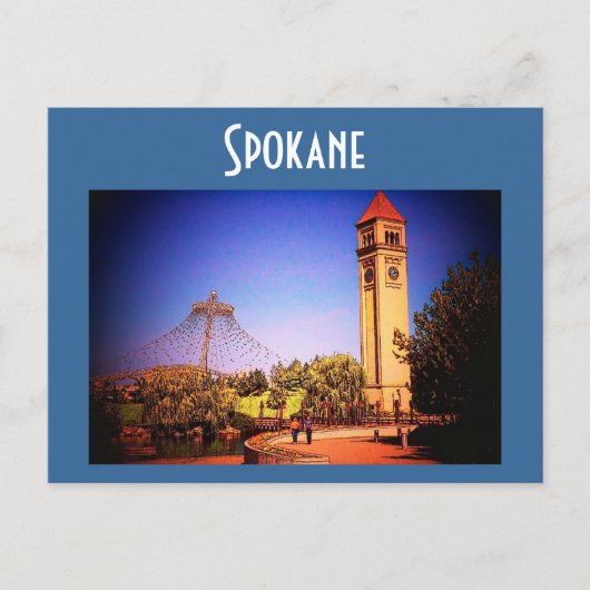 Spokane (Park) Briefkaart (Voorkant)