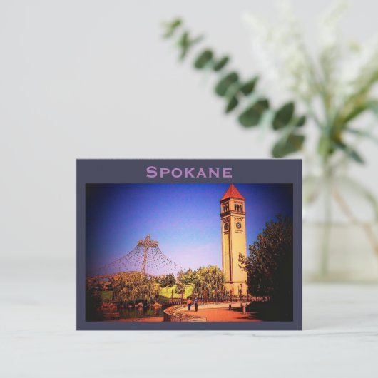 Spokane (Park) Briefkaart (Staand voorkant)