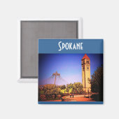 Spokane (Park) magneet (Voorkant / Achterkant)