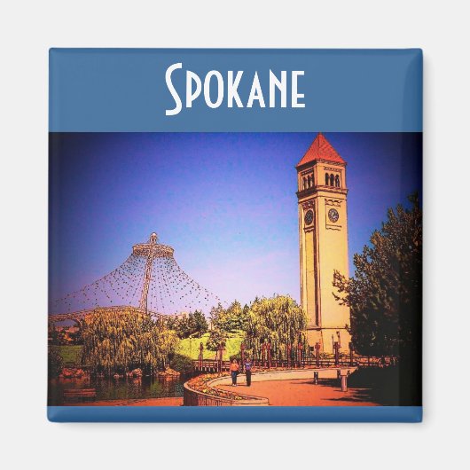 Spokane (Park) magneet (Voorkant)