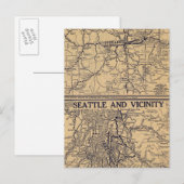 Spokane, Seattle Briefkaart (Voorkant / Achterkant)