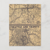 Spokane, Seattle Briefkaart (Voorkant)