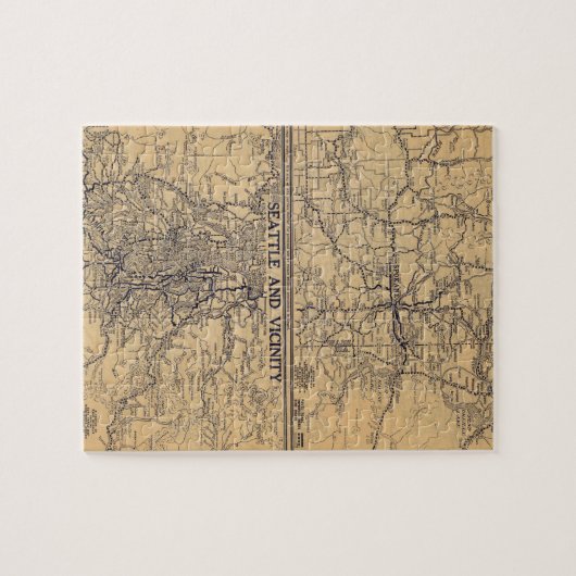 Spokane, Seattle Legpuzzel (Horizontaal)