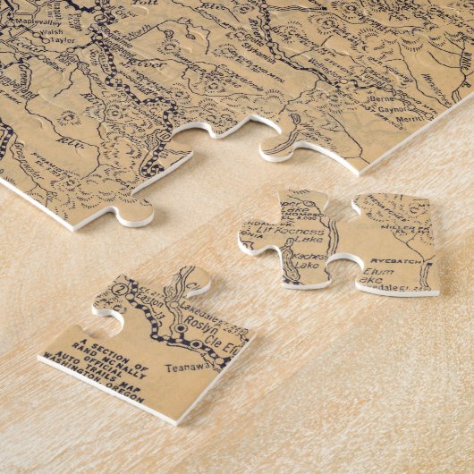 Spokane, Seattle Legpuzzel (Zijkant)